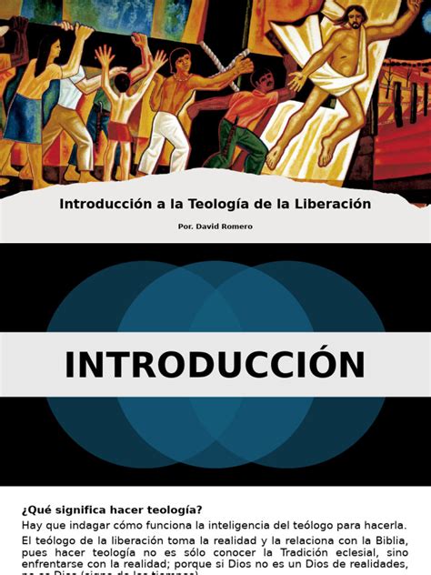 visualizacion de la teología de la liberación