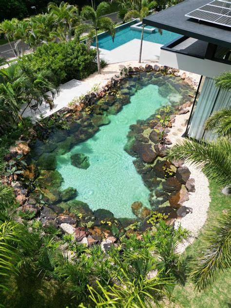 Piscina biologica e zona rigenerazione