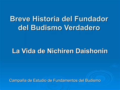 infografico vida y budismo Nichiren