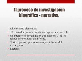 infografico trayectoria biografica y investigacion