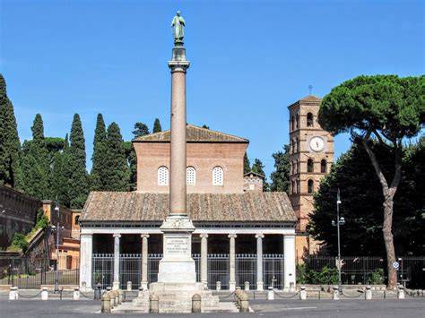 contextual imagery of San Lorenzo fuori le Mura church