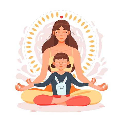 ejercicios de yoga para mamás e hijos