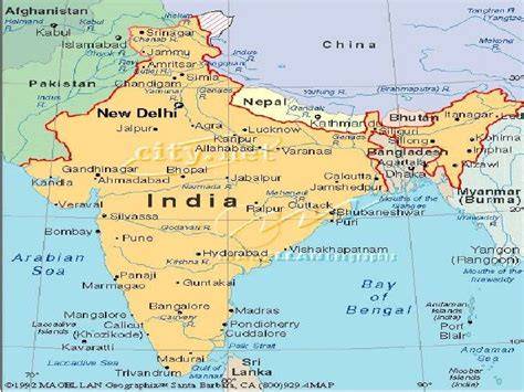 Mapa de la India antigua y sus rishis