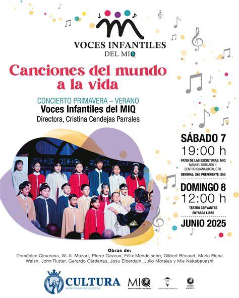 conciertos infantiles y cultura espiritual