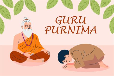 ilustración de Guru Gita y maestro-discípulo