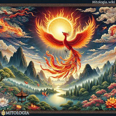 fénix iconografía egipcia y china