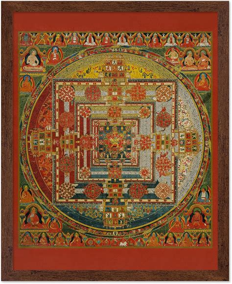 Rueda del Tiempo mandala tibetano