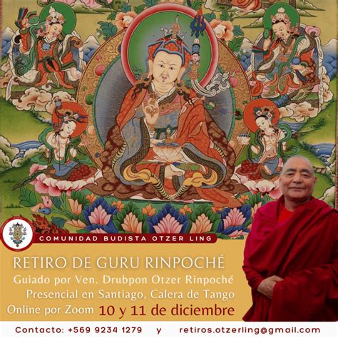 infografica de mantras budistas y Guru Rinpoche