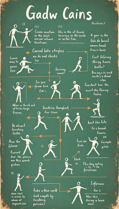 educational movement chart illustration