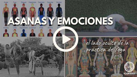 Infografía de familias de asanas y efectos psicológicos