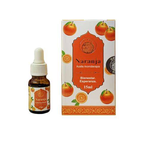 esencia de naranja para aromaterapia