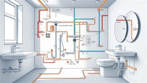 Sonido y baño: esquema de instalación de Sound Wave
