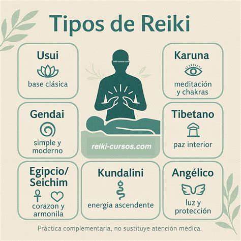 reiki certificazione ASI infografía