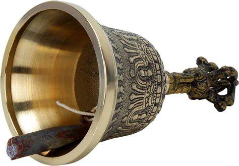 Campana de oración tibetana y vajra