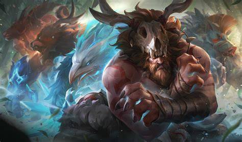 imagen de Udyr Guardián de Espíritus y armaduras