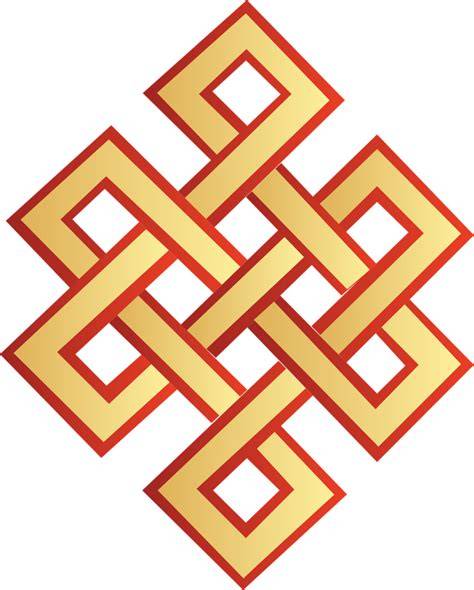 infinite knot and eight symbolism illustration