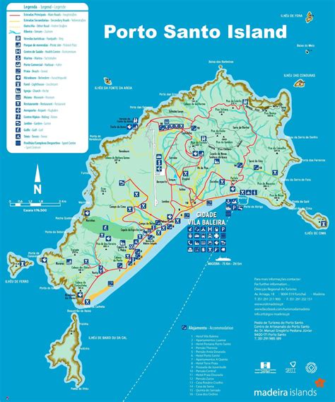 mapa de Porto Santo Stefano y rioni