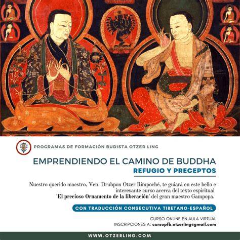 Infografía: Camino Budista y Sus Preceptos
