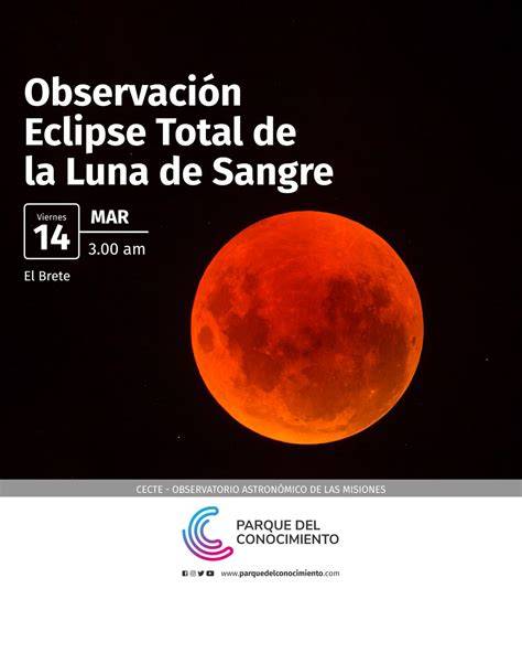 luna sangre observación eclipse 2025 imagen