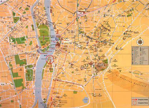 Mapa turístico del área de Boudhanath