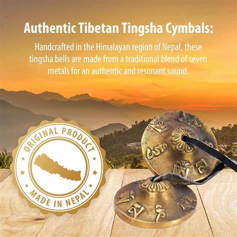 Base de fieltro natural para campanas tibetanas en Nepal