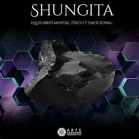 Comparación visual: shungita plateada vs negra