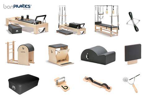 Esquema de salas y equipos de Pilates Reformer y Mat