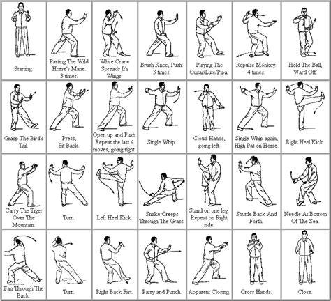 Mapa de estilos y técnicas de Tai Chi