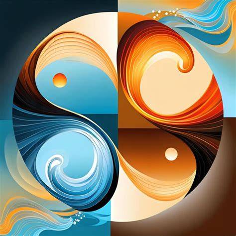 representacion visual de tao chi equilibrio destino