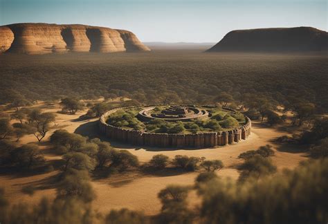 pictorial panorama of sacred sites and landscapes
