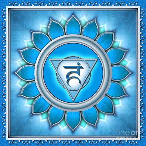 mapa del chakra Vishuddha y garganta