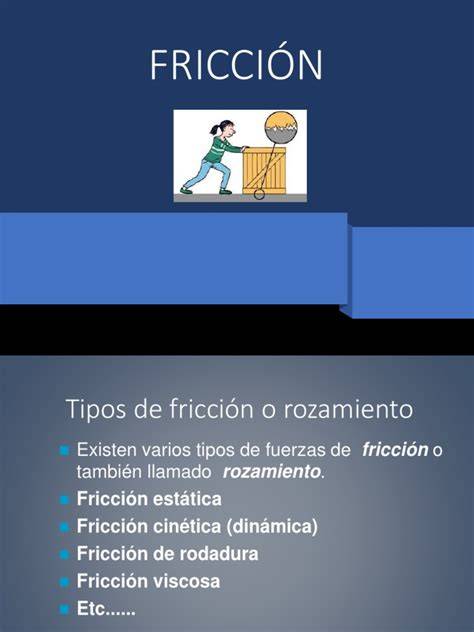 conceptos de fricción interior