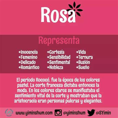 rosa simbolismo color rosa dentro de la psicologia