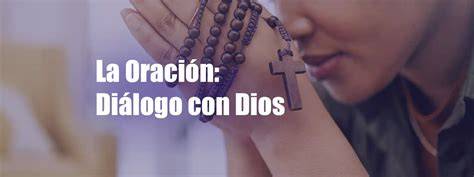 ilustración de la oración como diálogo con Dios