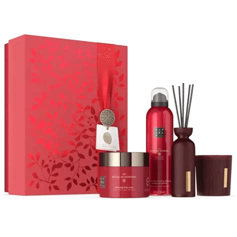 cofre regalo ilustrativo de set ayurveda
