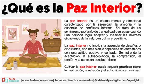 conceptos de paz interior en carmelo