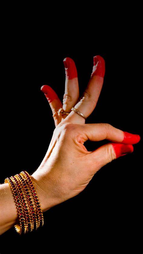 ilustraciones mudras bharatanatyam