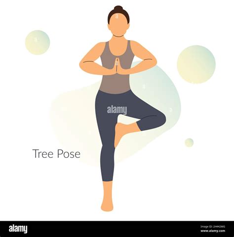 illustración_postura_del_árbol_yoga