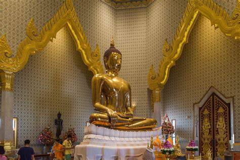 Fotografía del Buda de Oro Wat Traimit