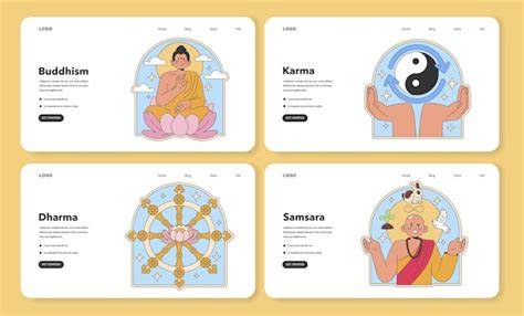 diagrama conceptual de karma y samsara