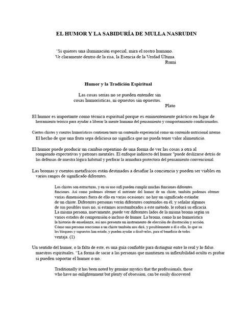 Nasrudin historias sufíes y sabiduría