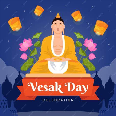 ilustración calendario tibetano y Vesak