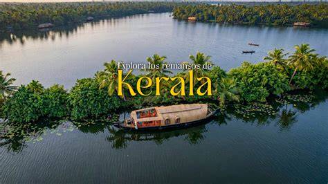 mapa de Kerala y sus backwaters