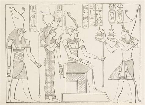 Iside lactans y Horus
