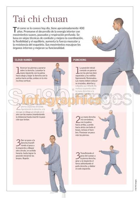 Tai Chi Trieste infografía de cursos y escalas