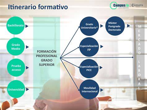 Esquema de itinerarios de formación y progresión