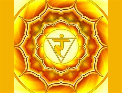 ilustracion del tercer chakra y plexo solar