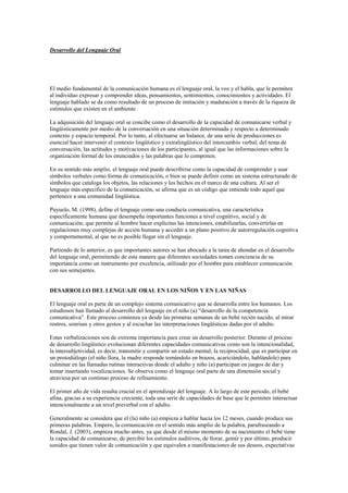lenguaje experiencia extrema