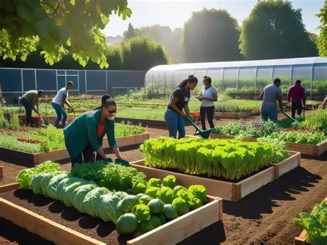 comunidad eco-sostenible y huerto biológico