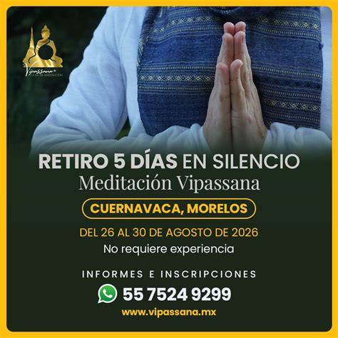 Gráfica de estructura de retiros Vipassana